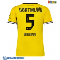 Fotballdrakt Dame Borussia Dortmund Ramy Bensebaini #5 Hjemmedrakt 2026-27 Kortermet